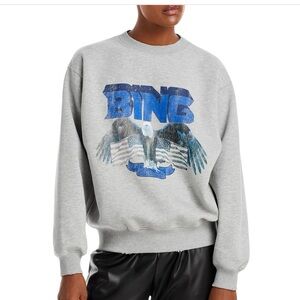 Anine Bing Sweatshirt with Blue Graphic